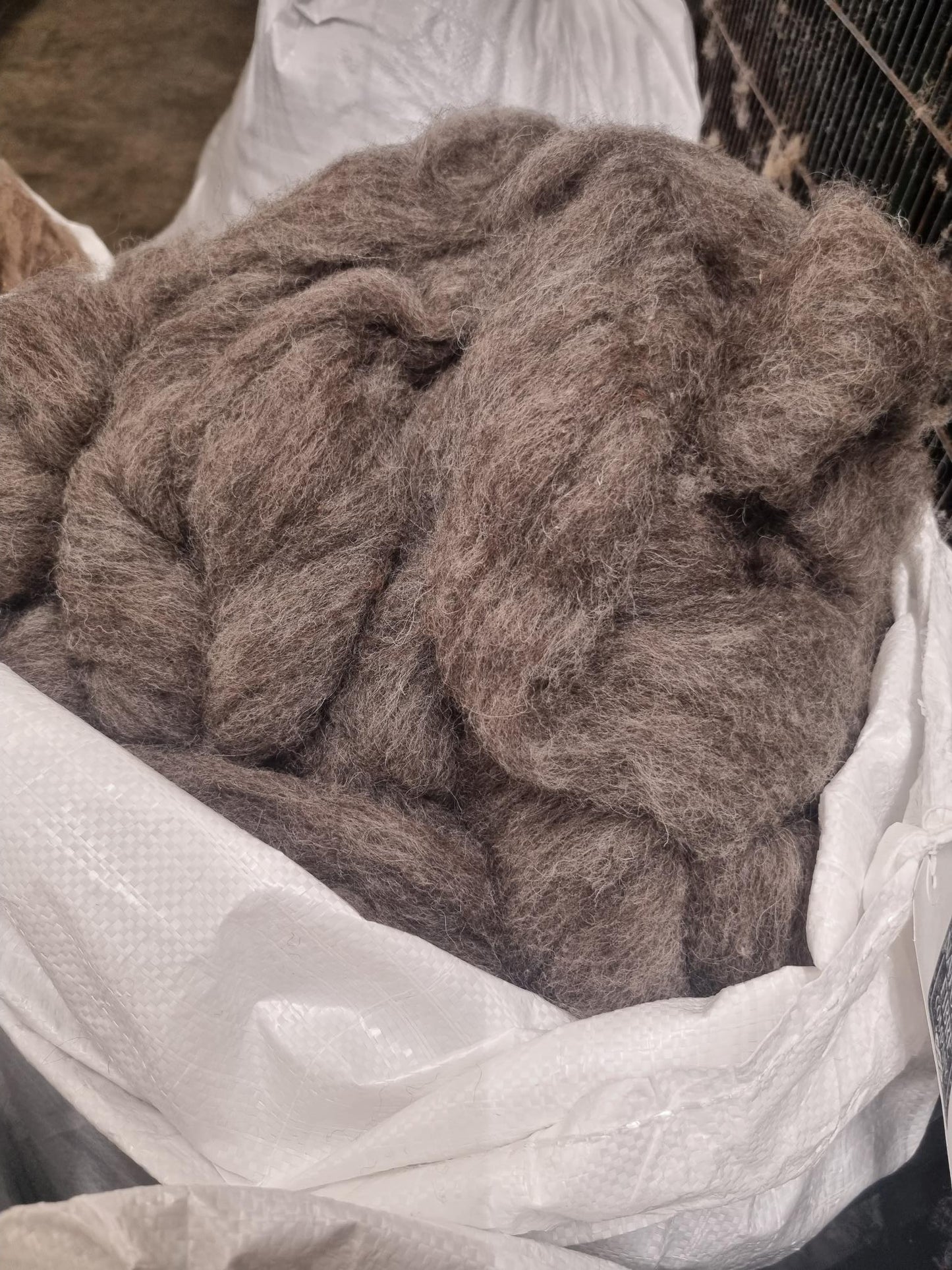 Carded Waste Medium Grey