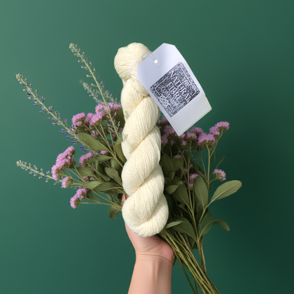 Hemp and Bowmont yarn, 4-ply