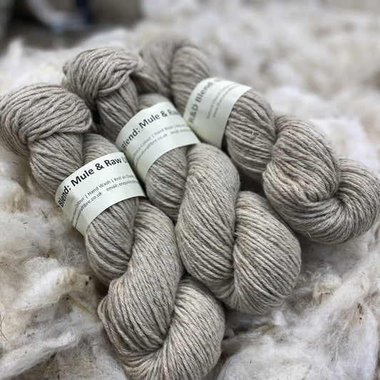 Nettle and Mule Yarn, Chunky